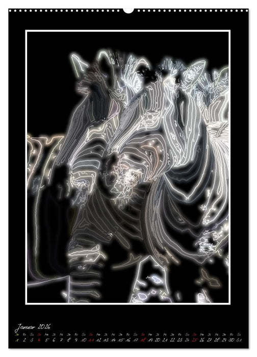 PopArten 2026 – Der verrückte Tierkalender (CALVENDO Wandkalender 2026)