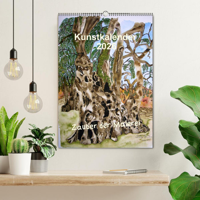 Kunstkalender 2026 - Zauber der Malerei (CALVENDO Wandkalender 2026)