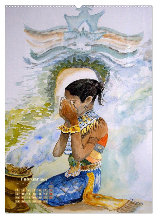 Kunstkalender 2026 - Zauber der Malerei (CALVENDO Wandkalender 2026)