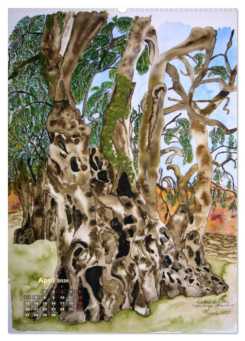 Kunstkalender 2026 - Zauber der Malerei (CALVENDO Wandkalender 2026)