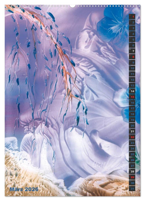 Encaustic-Malerei Kunstkalender 2026 (CALVENDO Premium Wandkalender 2026)