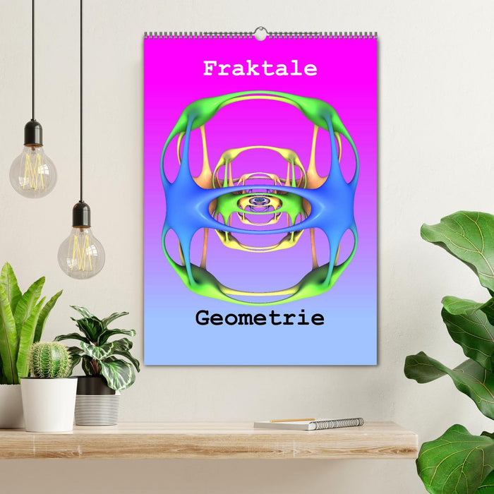 Fraktale Geometrie (CALVENDO Wandkalender 2026)