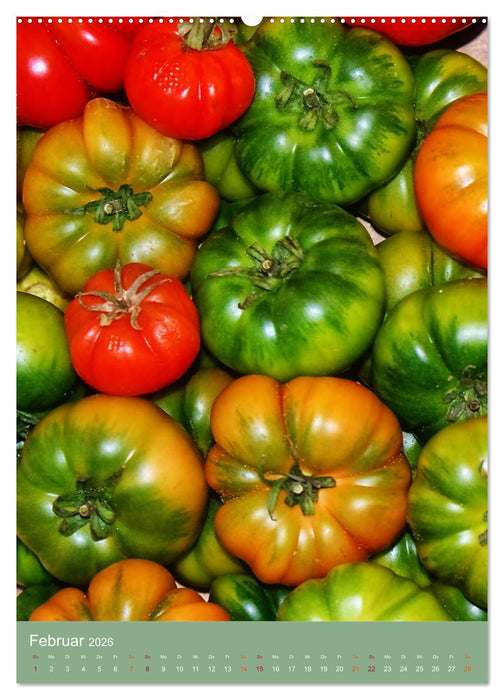 Natürliche Kost - Gesund essen 2026 (CALVENDO Wandkalender 2026)