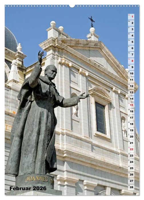 Madrid (CALVENDO Premium Wandkalender 2026)