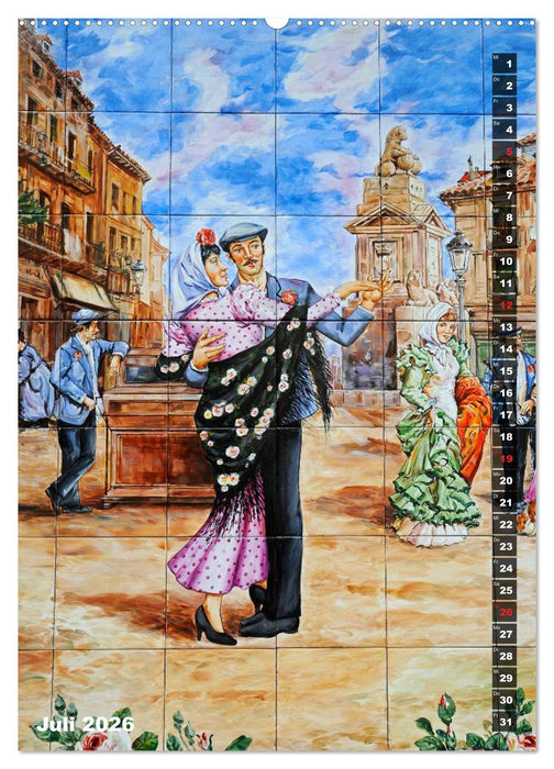 Madrid (CALVENDO Premium Wandkalender 2026)