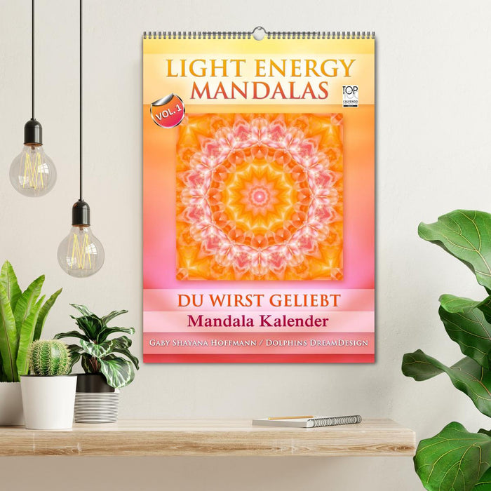 Light Energy Mandalas - Kalender - Vol. 1 (CALVENDO Wandkalender 2026)