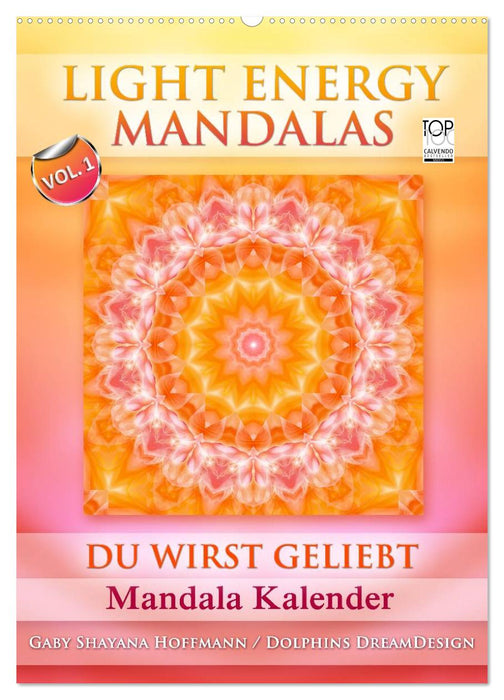 Light Energy Mandalas - Kalender - Vol. 1 (CALVENDO Wandkalender 2026)