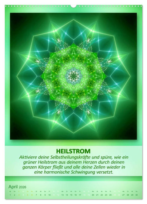 Light Energy Mandalas - Kalender - Vol. 1 (CALVENDO Wandkalender 2026)