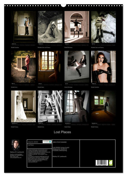 Lost Places (CALVENDO Wandkalender 2026)
