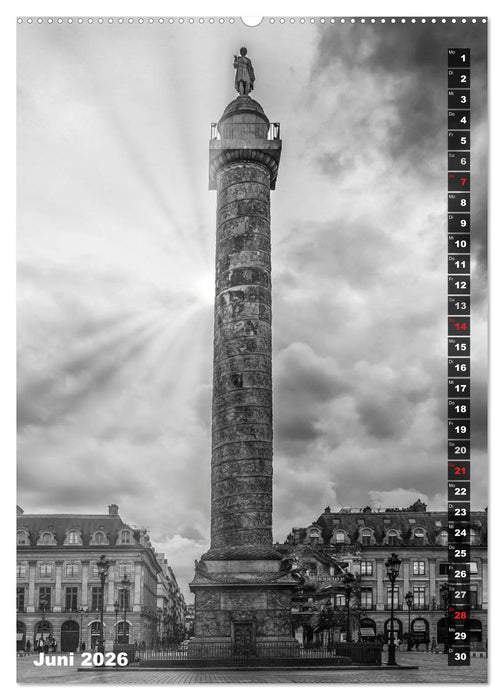 PARIS Vertikale Ansichten (CALVENDO Wandkalender 2026)