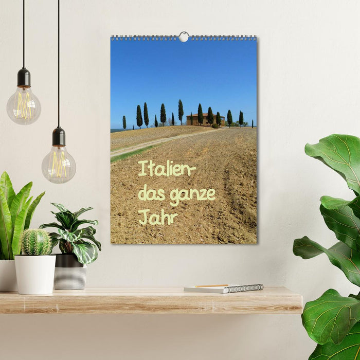 Italien-das ganze Jahr (CALVENDO Wandkalender 2026)