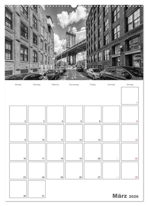 NEW YORK Skylines (CALVENDO Wandkalender 2026)