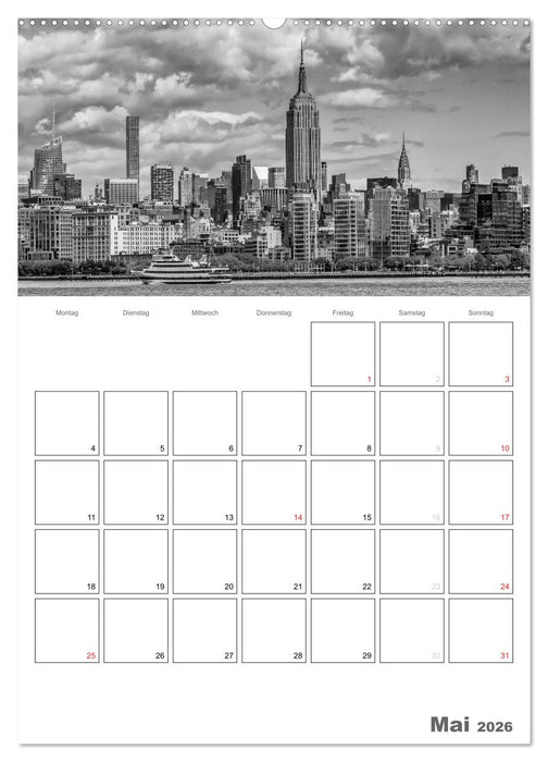 NEW YORK Skylines (CALVENDO Wandkalender 2026)