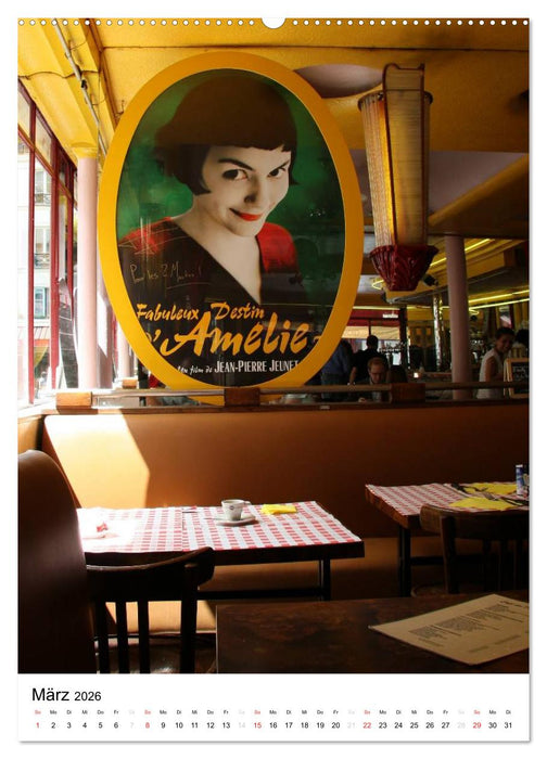 Unterwegs in Paris (CALVENDO Premium Wandkalender 2026)