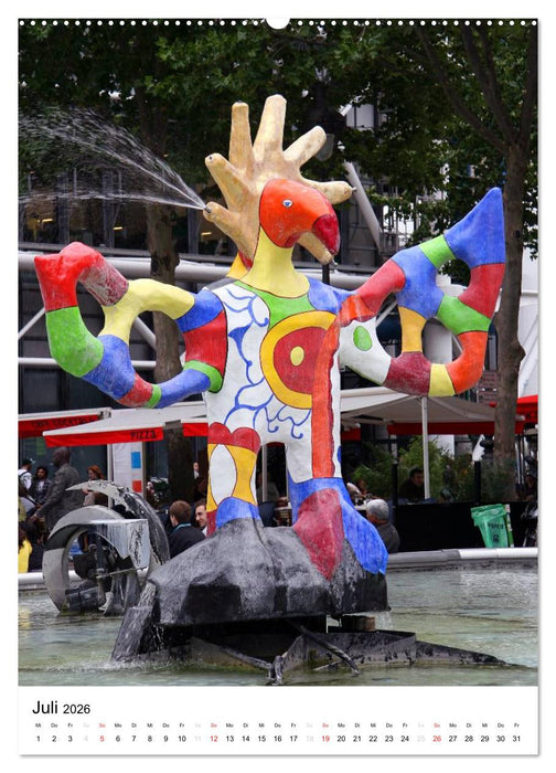 Unterwegs in Paris (CALVENDO Premium Wandkalender 2026)