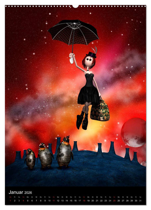 Digitale Welten (CALVENDO Wandkalender 2026)