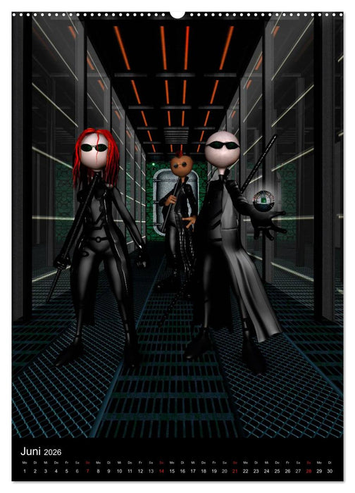 Digitale Welten (CALVENDO Wandkalender 2026)