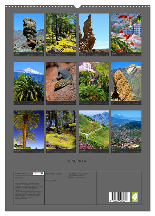 TENERIFFA (CALVENDO Premium Wandkalender 2026)