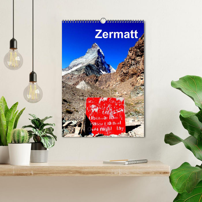 Zermatt (CALVENDO Wandkalender 2026)