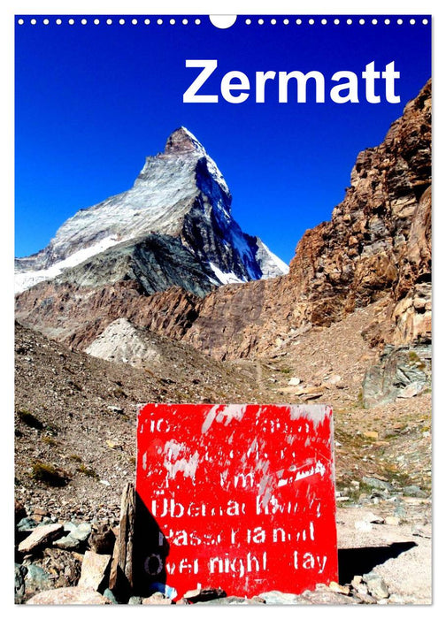 Zermatt (CALVENDO Wandkalender 2026)