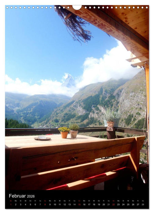 Zermatt (CALVENDO Wandkalender 2026)