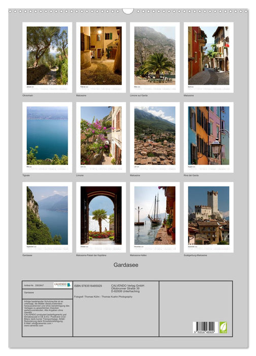 Gardasee (CALVENDO Wandkalender 2026)