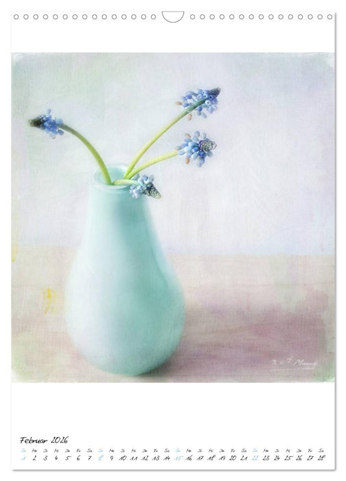 Blütenträume (CALVENDO Wandkalender 2026)