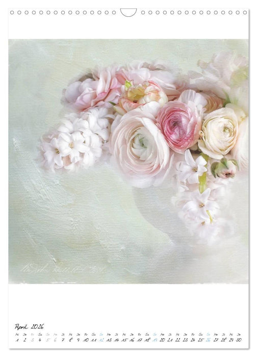 Blütenträume (CALVENDO Wandkalender 2026)