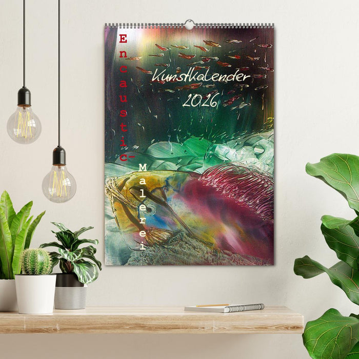 Encaustic-Malerei Kunstkalender 2026 (CALVENDO Wandkalender 2026)
