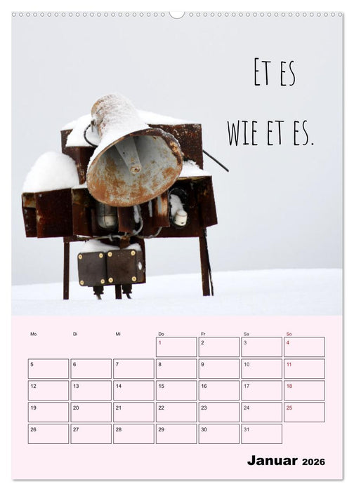 Kölsches Grundgesetz (CALVENDO Premium Wandkalender 2026)