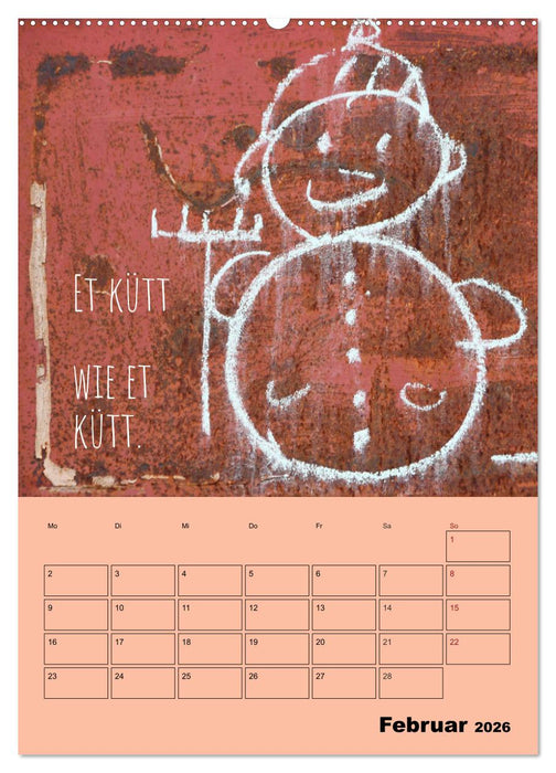 Kölsches Grundgesetz (CALVENDO Premium Wandkalender 2026)