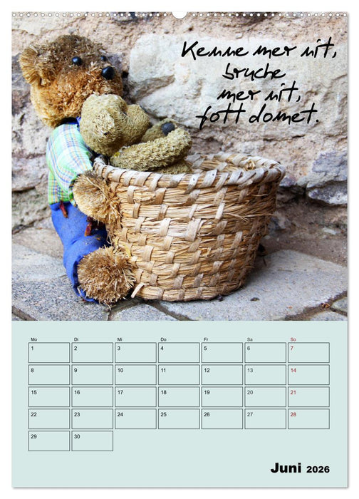 Kölsches Grundgesetz (CALVENDO Premium Wandkalender 2026)