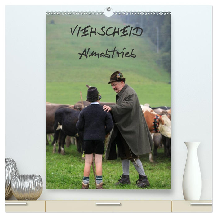 Viehscheid Almabtrieb (CALVENDO Premium Wandkalender 2026)