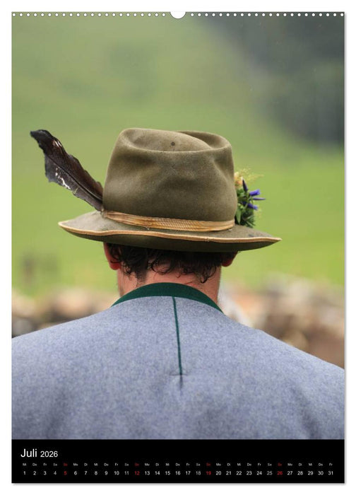 Viehscheid Almabtrieb (CALVENDO Premium Wandkalender 2026)