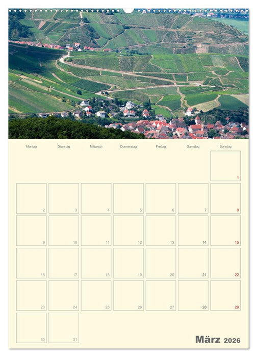 Unterwegs im Elsass – Terminplaner (CALVENDO Wandkalender 2026)