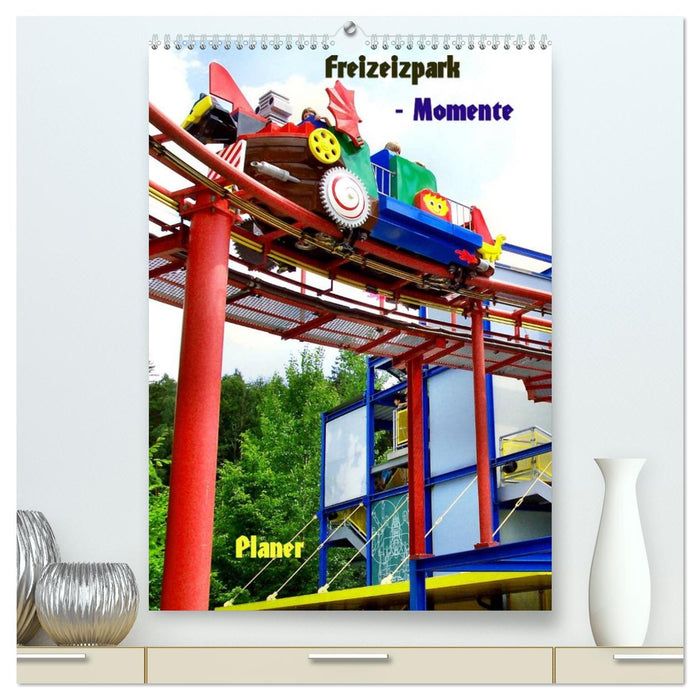 Freizeitparkmomente / Planer (CALVENDO Premium Wandkalender 2026)