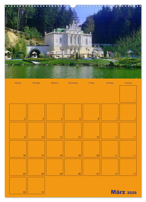 Freizeitparkmomente / Planer (CALVENDO Premium Wandkalender 2026)