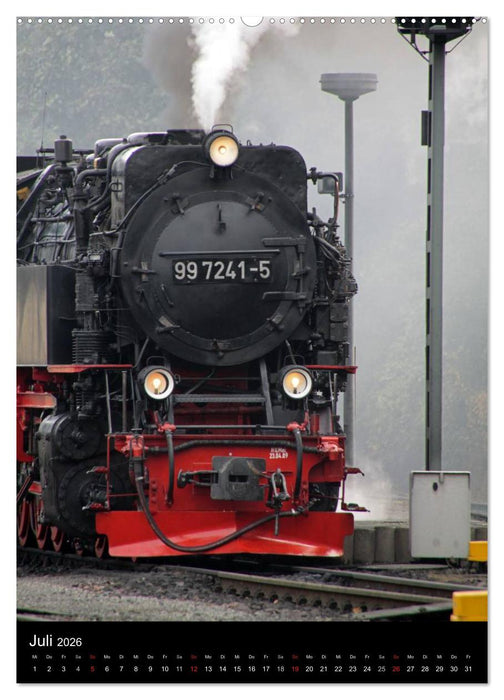 Die Brockenbahn (CALVENDO Premium Wandkalender 2026)