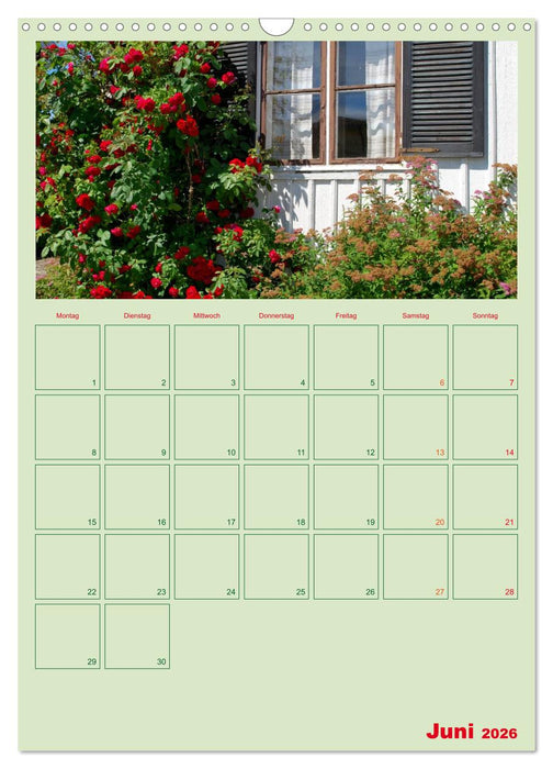 Gartenplaner (CALVENDO Wandkalender 2026)