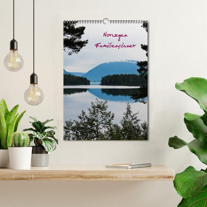 Familienplaner Norwegen (CALVENDO Wandkalender 2026)