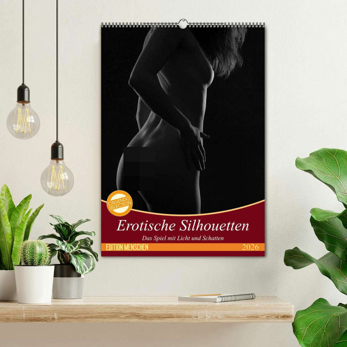 Erotische Silhouetten (CALVENDO Wandkalender 2026)
