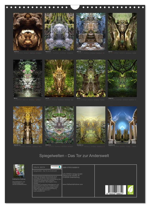 Spiegelwelten - Das Tor zur Anderswelt (CALVENDO Wandkalender 2026)