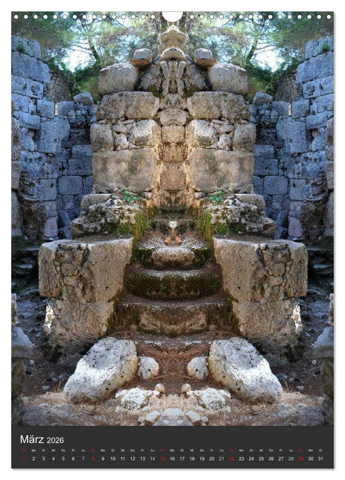 Spiegelwelten - Das Tor zur Anderswelt (CALVENDO Wandkalender 2026)