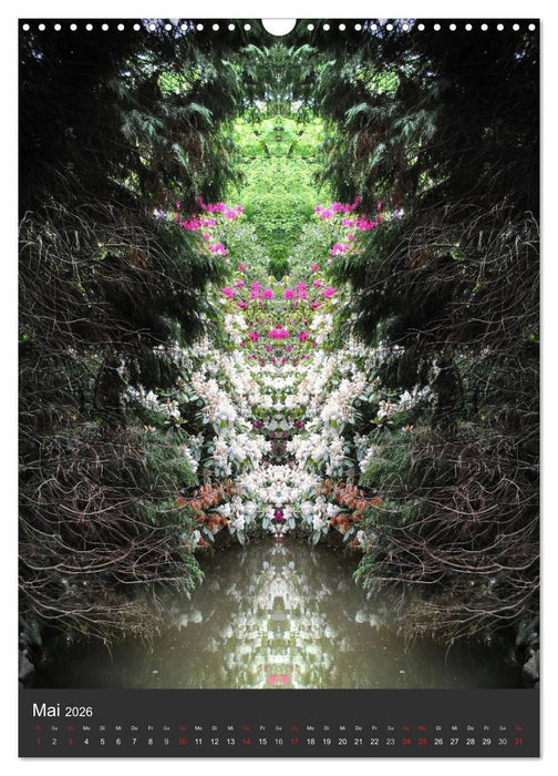 Spiegelwelten - Das Tor zur Anderswelt (CALVENDO Wandkalender 2026)