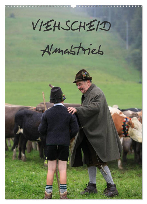 Viehscheid Almabtrieb (CALVENDO Wandkalender 2026)