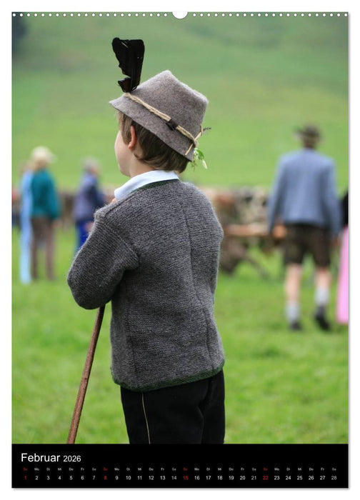 Viehscheid Almabtrieb (CALVENDO Wandkalender 2026)