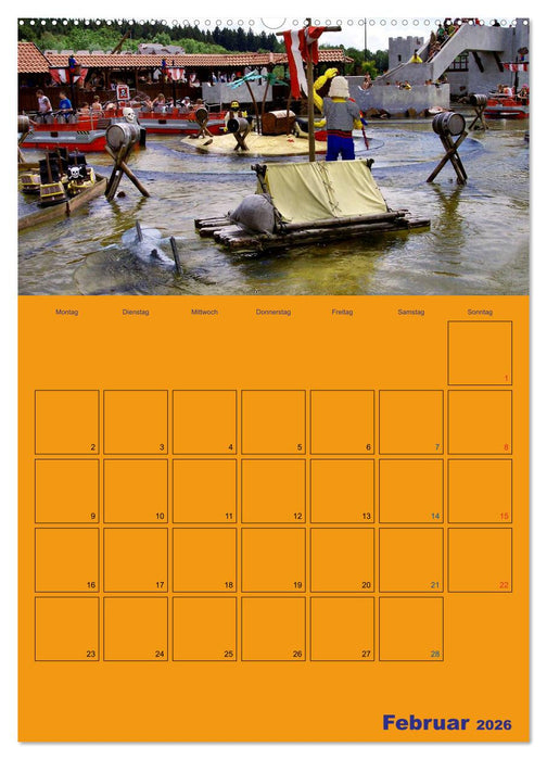 Freizeitparkmomente / Planer (CALVENDO Wandkalender 2026)