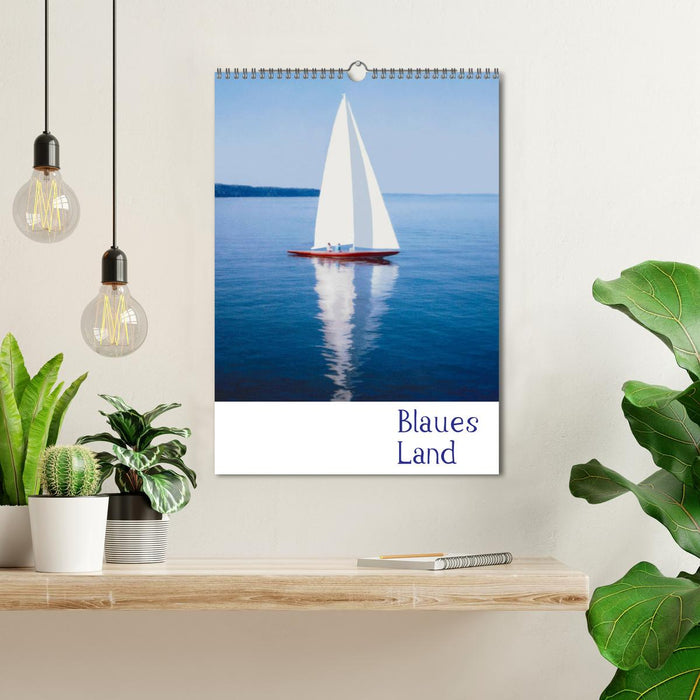 Blaues Land (CALVENDO Wandkalender 2026)