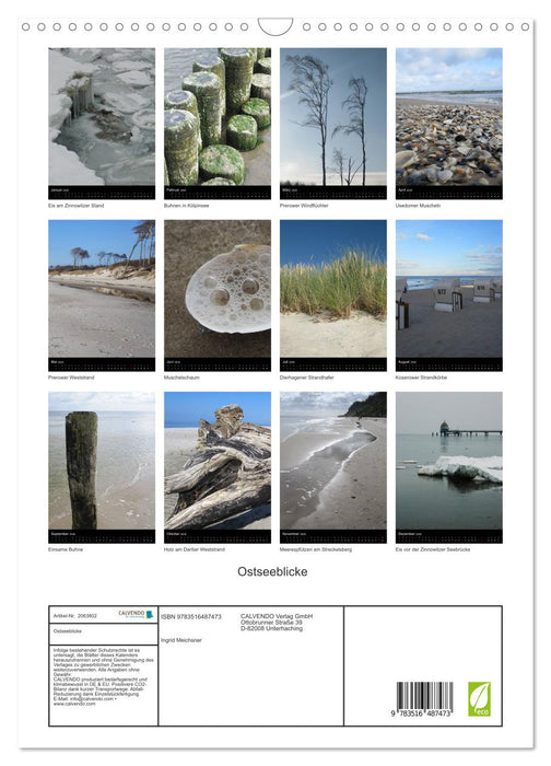 Ostseeblicke (CALVENDO Wandkalender 2026)