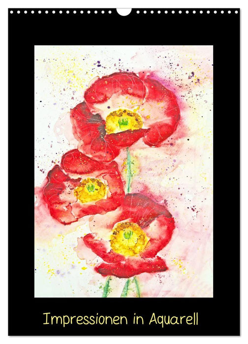 Impressionen in Aquarell (CALVENDO Wandkalender 2026)
